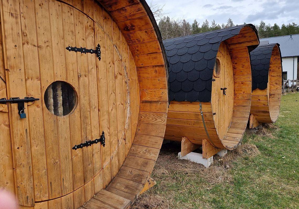 Domek beczka 4 osobowy