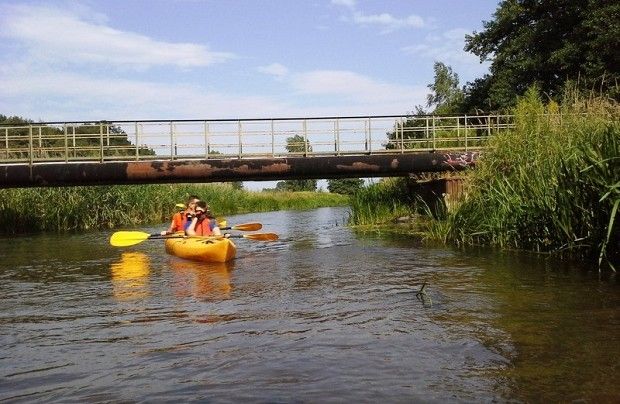 Wakacje na rzece Łeba