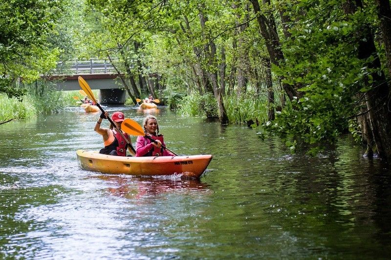 Spływ kajakowy Łupawą RELAX