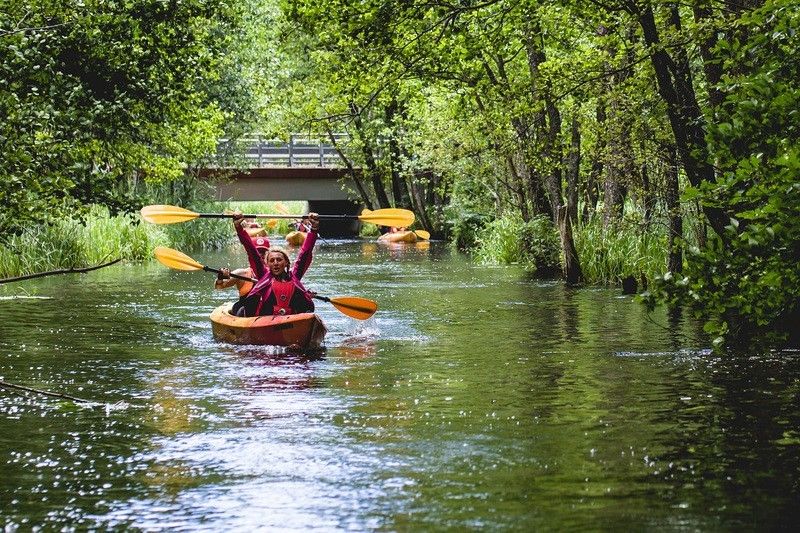 Spływ kajakowy Łupawą RELAX