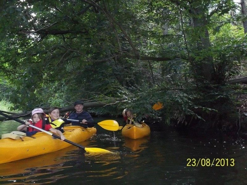 Kajaki Słupia z plażą