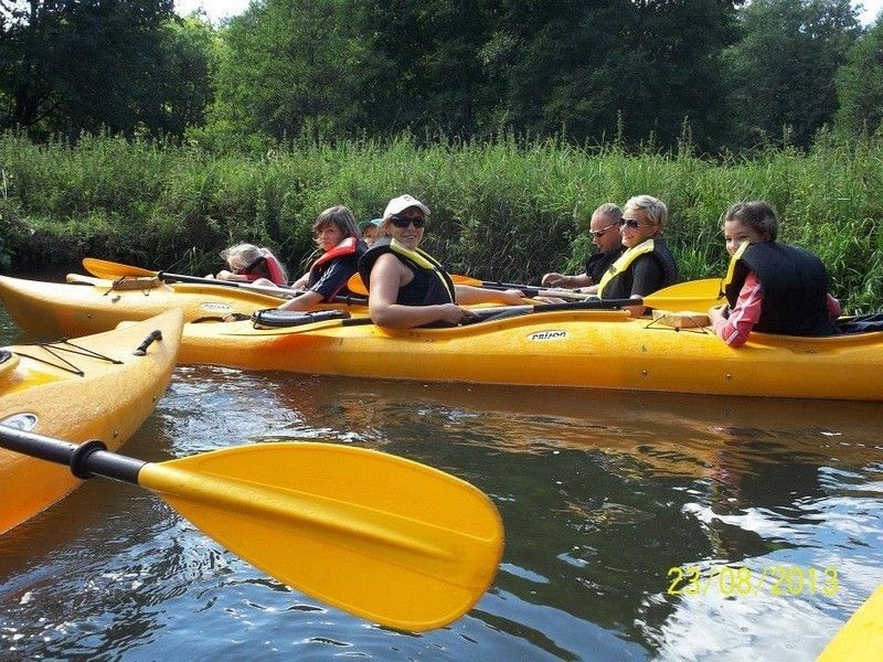 Kajaki Słupia z plażą